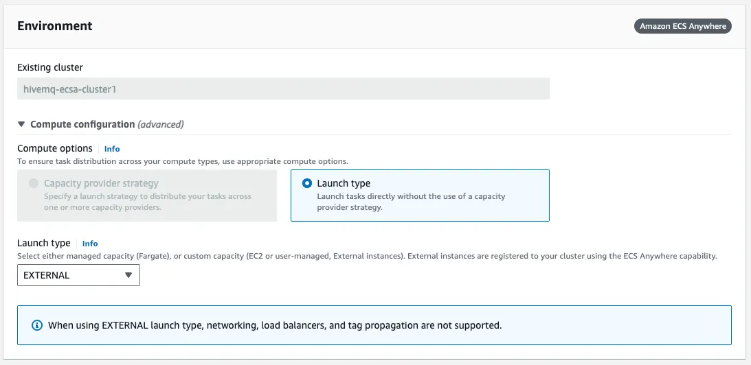 Deploy Minio on Amazon ECS Anywhere