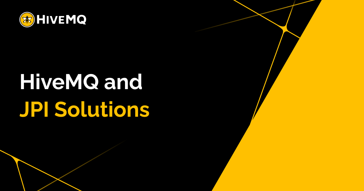 HiveMQ and JPI Solutions Partnership