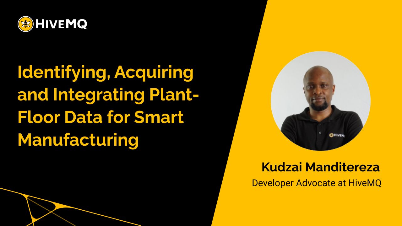 Identifying, Acquiring and Integrating Plant-Floor Data for Smart Manufacturing
