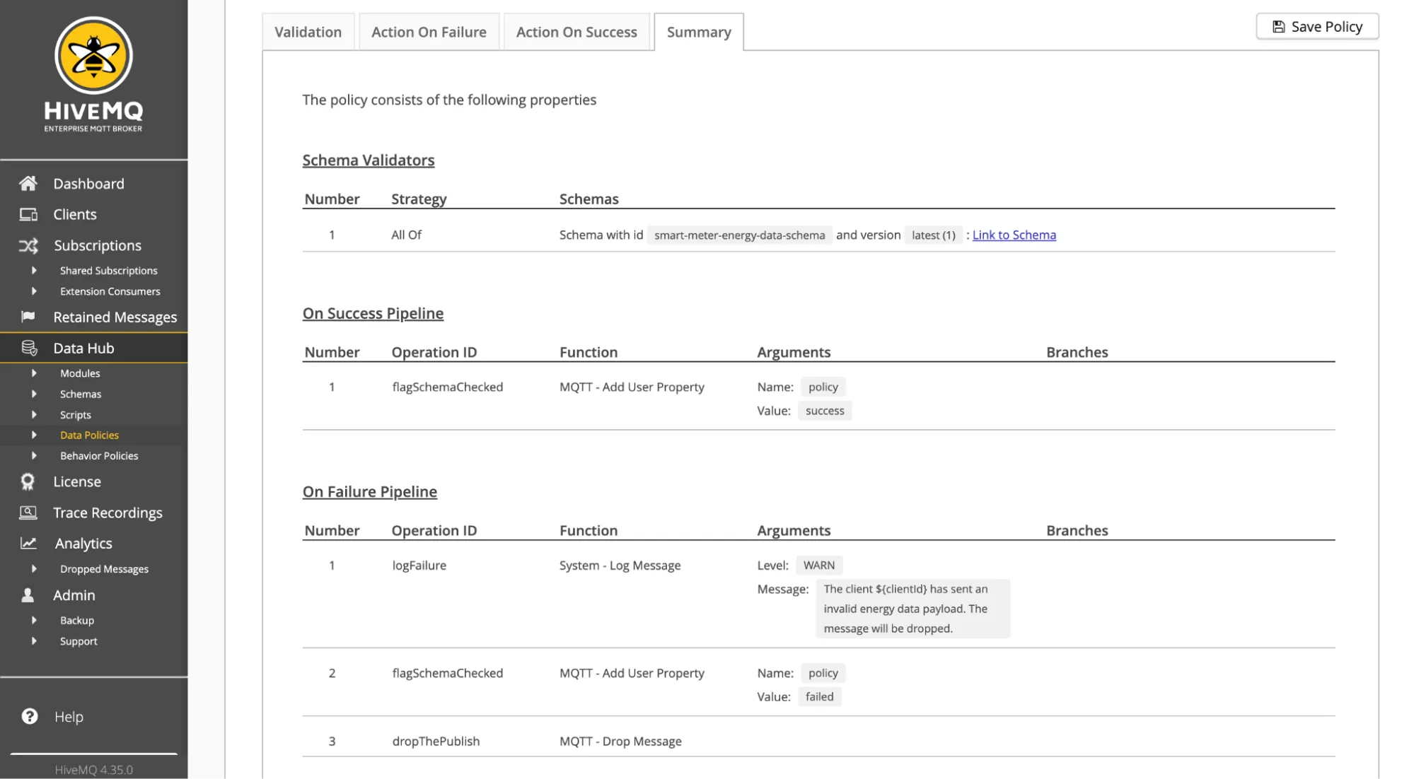 HiveMQ Data Hub