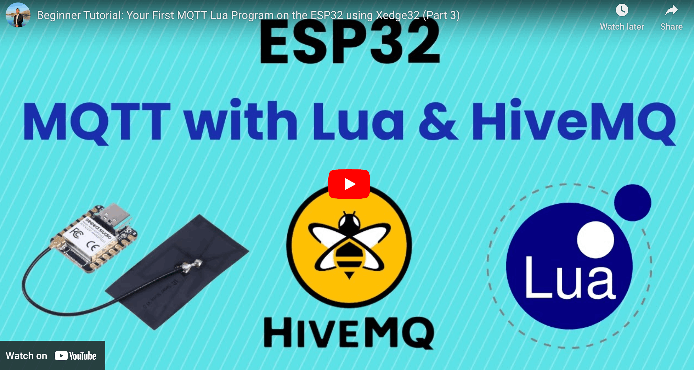 ESP32 and MQTT Communication with Lua and HiveMQ