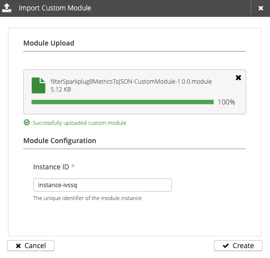 Import the Custom Module